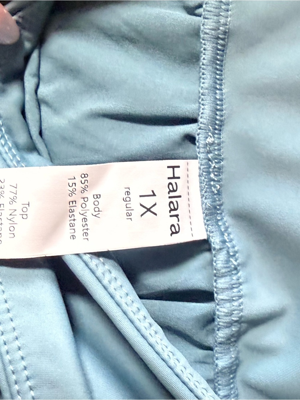 HALARA Sky Blue Wide-Leg Capris - Picture 3 of 4